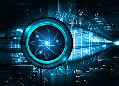 Siber devre gelecekteki teknoloji kavramı