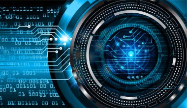 Siber devre gelecekteki teknoloji kavramı