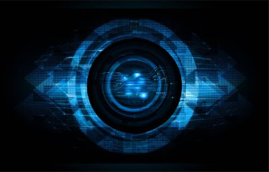 Siber devre gelecekteki teknoloji kavramı