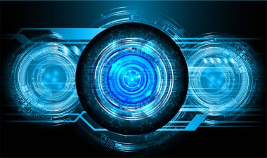 Siber devre gelecekteki teknoloji kavramı