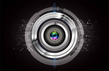 Siber devre gelecekteki teknoloji kavramı