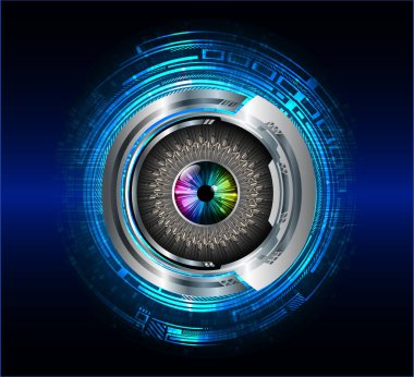 Siber devre gelecekteki teknoloji kavramı