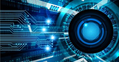 Siber devre gelecekteki teknoloji kavramı