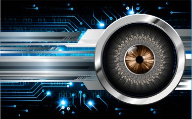 Siber devre gelecekteki teknoloji kavramı