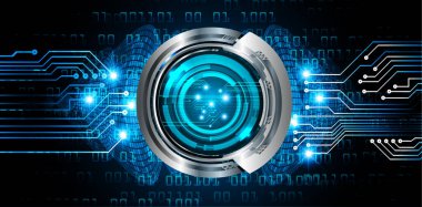 Siber devre gelecekteki teknoloji kavramı