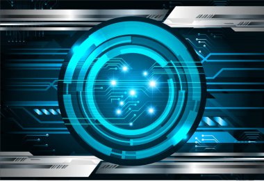 Siber devre gelecekteki teknoloji kavramı