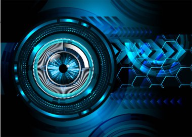 Siber devre gelecekteki teknoloji kavramı