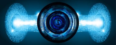 Siber devre gelecekteki teknoloji kavramı