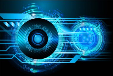 Siber devre gelecekteki teknoloji kavramı