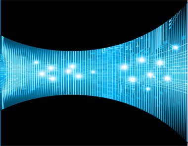 Geometrik şekilli soyut gelecek arkaplanı 