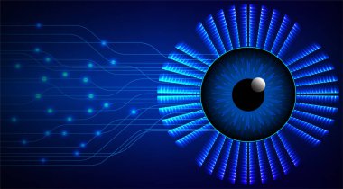 Siber devre gelecekteki teknoloji kavramı