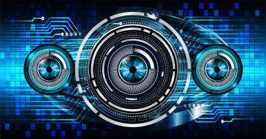 Siber devre gelecekteki teknoloji kavramı