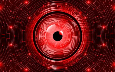 Siber devre gelecekteki teknoloji kavramı