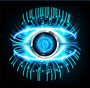 Siber devre gelecekteki teknoloji kavramı