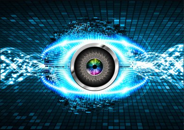 Siber devre gelecekteki teknoloji kavramı