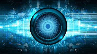 Siber devre gelecekteki teknoloji kavramı