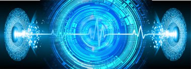 Siber devre gelecekteki teknoloji kavramı