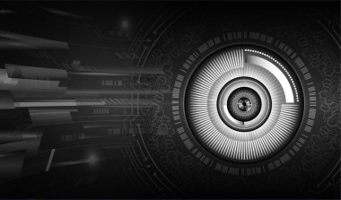 Siber devre gelecekteki teknoloji kavramı