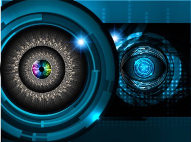 Siber devre gelecekteki teknoloji kavramı