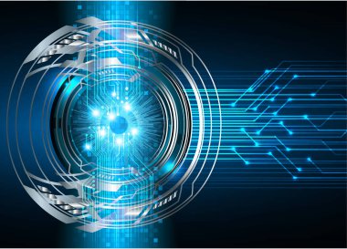 Siber devre gelecekteki teknoloji kavramı