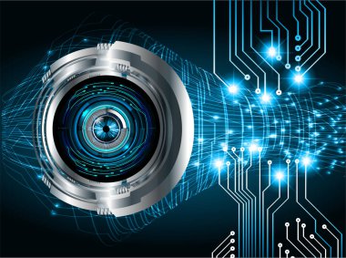 Siber devre gelecekteki teknoloji kavramı