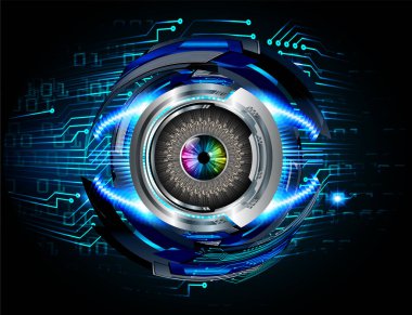 Siber devre gelecekteki teknoloji kavramı