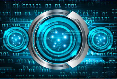 Siber devre gelecekteki teknoloji kavramı