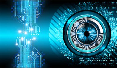 Siber devre gelecekteki teknoloji kavramı