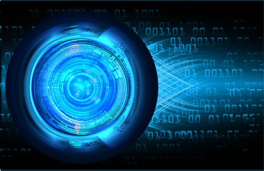 Siber devre gelecekteki teknoloji kavramı