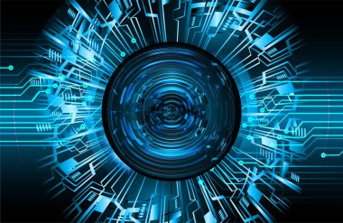 Siber devre gelecekteki teknoloji kavramı