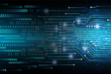 Geometrik şekilli soyut gelecek arkaplanı 