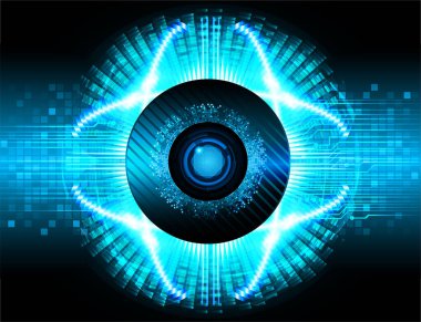 Siber devre gelecekteki teknoloji kavramı