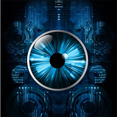 Siber devre gelecekteki teknoloji kavramı