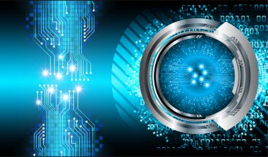 Siber devre gelecekteki teknoloji kavramı