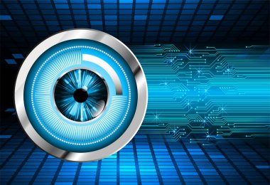 Siber devre gelecekteki teknoloji kavramı