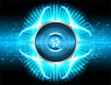 Siber devre gelecekteki teknoloji kavramı