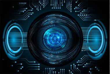 Siber devre gelecekteki teknoloji kavramı