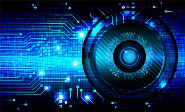 Siber devre gelecekteki teknoloji kavramı