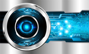 Siber devre gelecekteki teknoloji kavramı