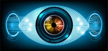 Siber devre gelecekteki teknoloji kavramı