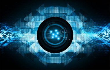 Siber devre gelecekteki teknoloji kavramı