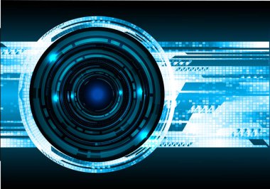 Siber devre gelecekteki teknoloji kavramı