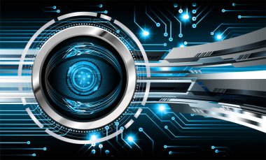 Siber devre gelecekteki teknoloji kavramı