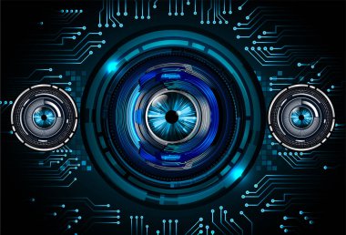 Siber devre gelecekteki teknoloji kavramı