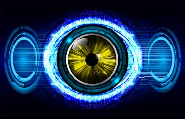 Siber devre gelecekteki teknoloji kavramı