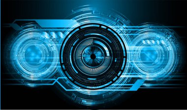 Siber devre gelecekteki teknoloji kavramı