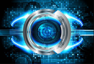 Siber devre gelecekteki teknoloji kavramı