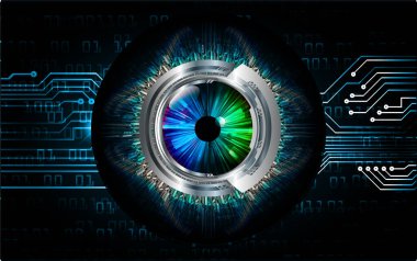 Siber devre gelecekteki teknoloji kavramı