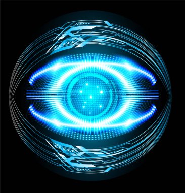 Siber devre gelecekteki teknoloji kavramı