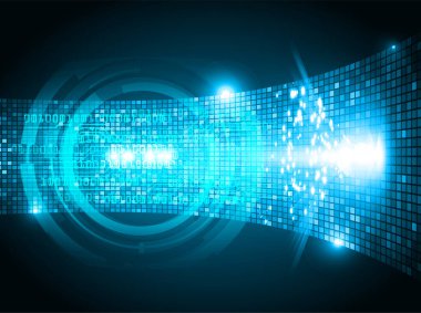 Siber devre gelecekteki teknoloji kavramı